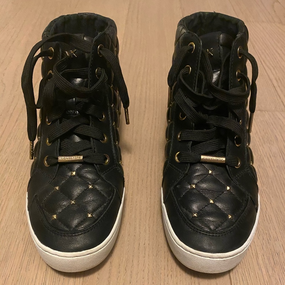 Michael Kors Quilted High Top Sneaker